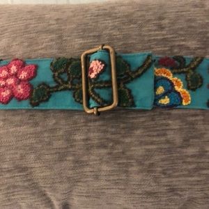 Embroidered Prana Belt